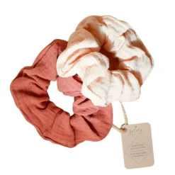 Lot de 2 chouchous gaze de coton