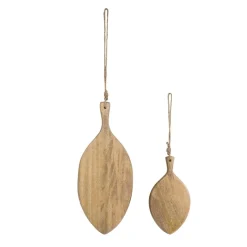 Lot de 2 planches a découper en manguier naturel - Eté A La Mer
