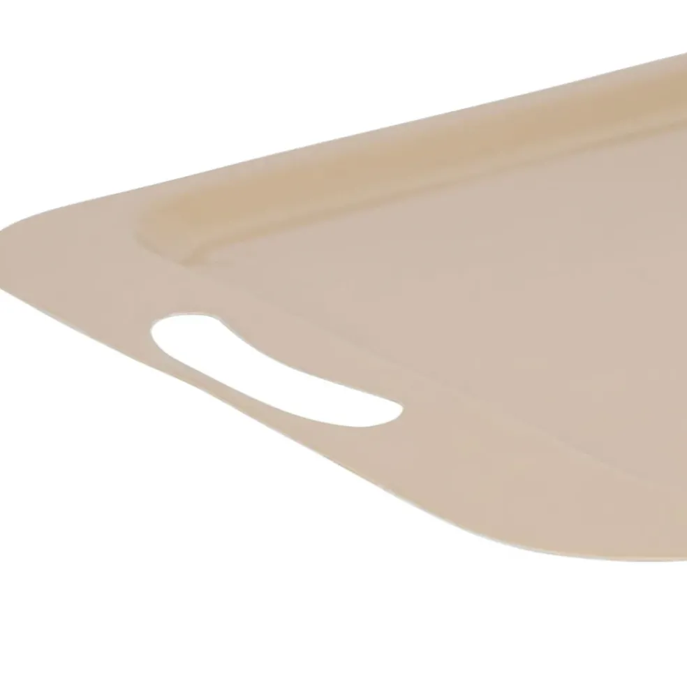 Lot de 2 plateaux en fer terracotta - Klosen