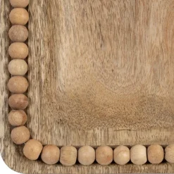 Lot de 2 plats en manguier naturel - Eté A La Mer