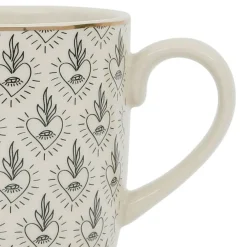 Lot de 2 tasses en céramique multicolore 30cl - Tulum