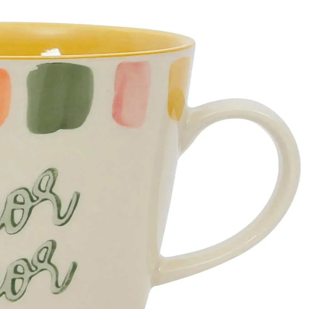 Lot de 2 tasses en grès multicolore 35cl - Dolce Vita