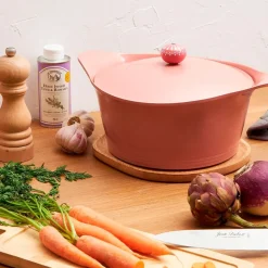 L'incroyable Cocotte guimauve d24cm avec poignée bonbon