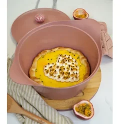 L'incroyable Cocotte guimauve d24cm avec poignée bonbon