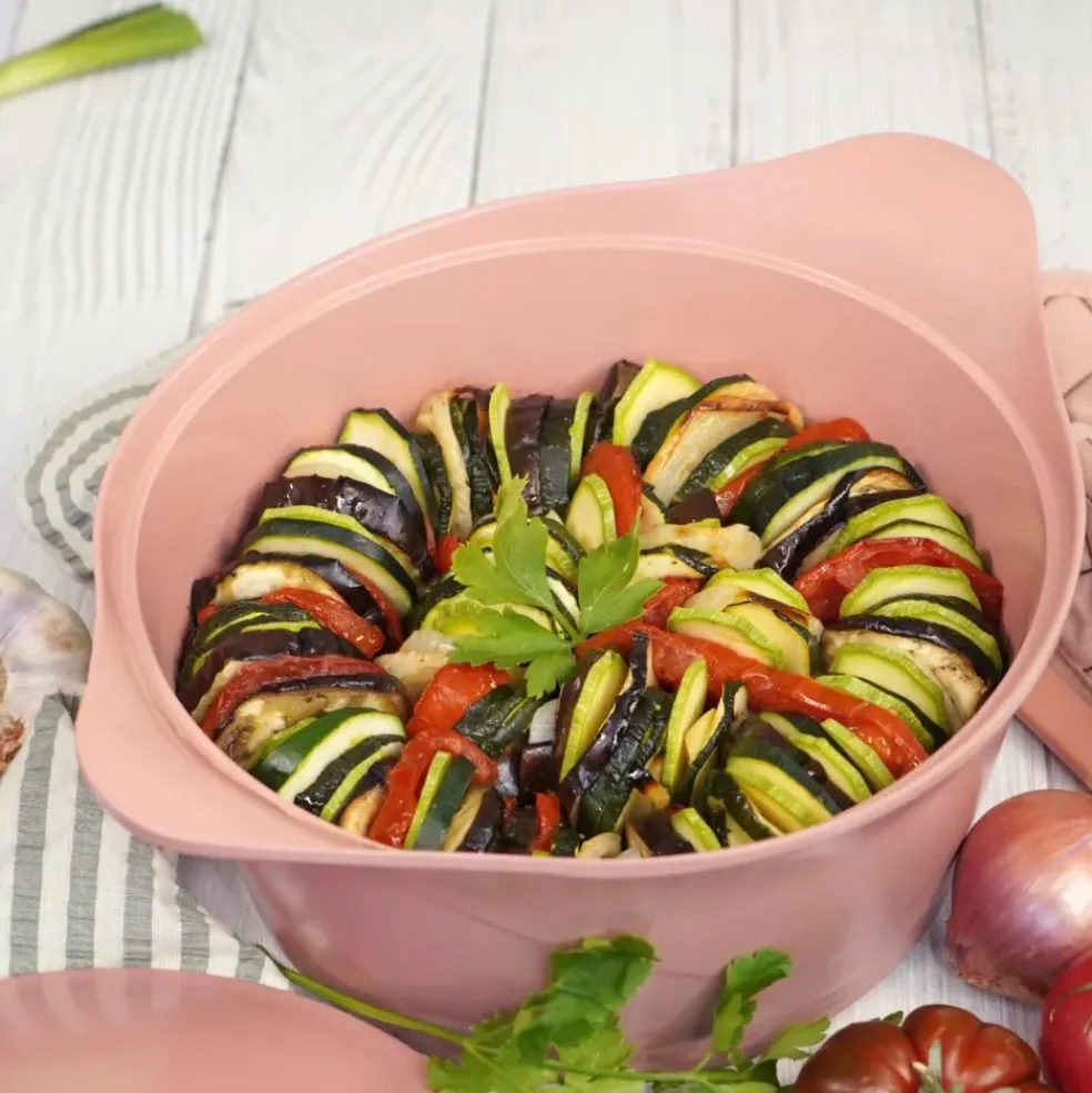 L'incroyable Cocotte guimauve d24cm avec poignée bonbon