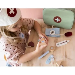Mallette de docteur pour enfant 15 jouets - new