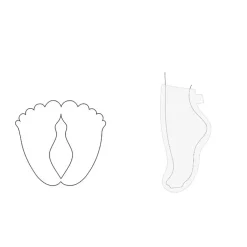 Masque pieds chaussettes hydratantes