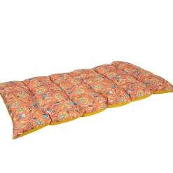 Matelas banco 15 capitons en coton terracotta 120x60cm - Kerala