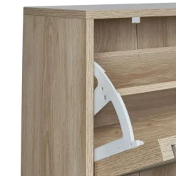 Meuble à chaussures 3 portes H113cm - Kara