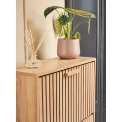 Meuble à chaussures 3 portes H113cm - Kara