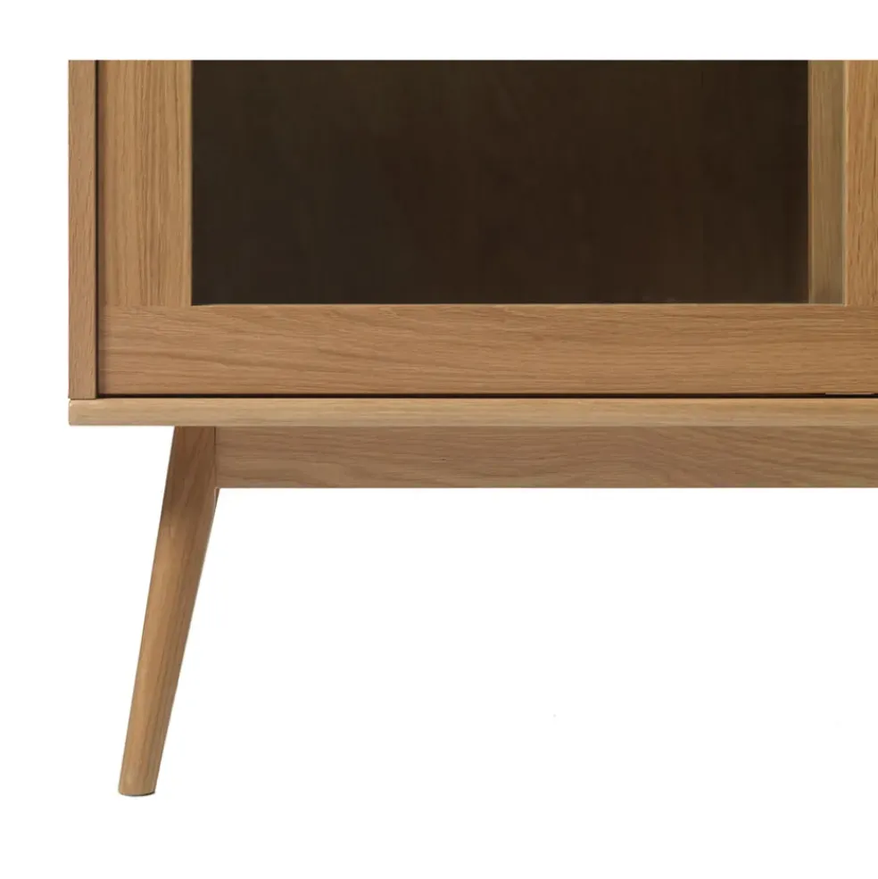 Meuble haut en placage chêne naturel h160cm - barrali