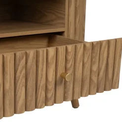 Meuble TV en bois L130cm - Saori