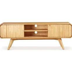 Meuble TV en chêne naturel L165cm - Sublime