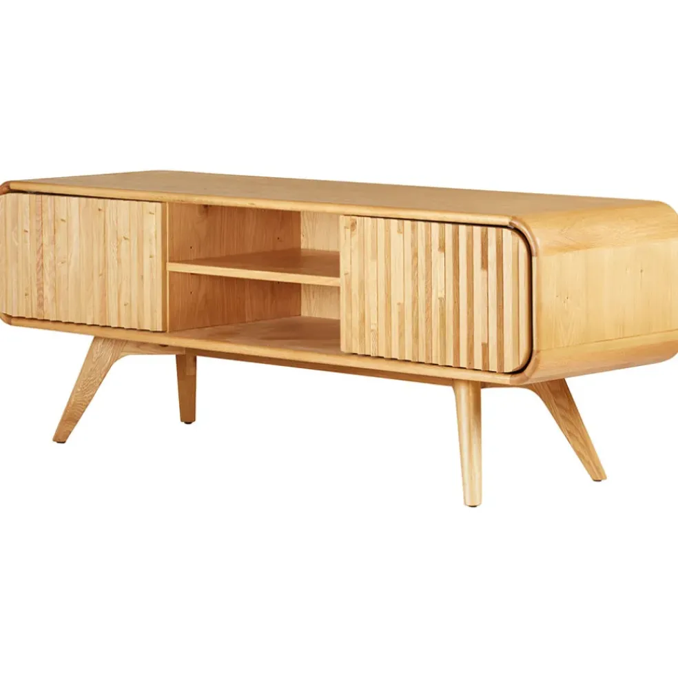 Meuble TV en chêne naturel L165cm - Sublime