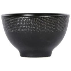 Mini bol en grès noir d9.5cm - vesuvio