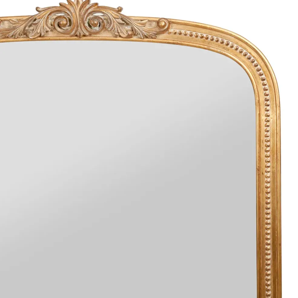 Miroir arrondie doré 81x107cm - sonate