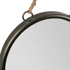 Miroir cœur en fer et miroir - Cœur