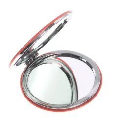 Miroir de poche Maitresse rose d7cm - Sunny
