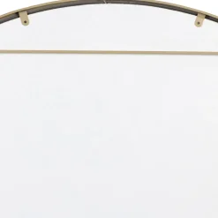 Miroir en fer doré d110cm - Arlequin