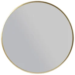 Miroir en fer doré d60cm - Ilena