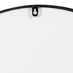 Miroir en fer noir d70cm - Arlequin