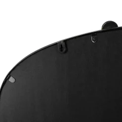 Miroir en fer noir h169cm - Dorhan