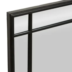 Miroir en fer noir h90cm - Osaka