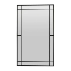 Miroir en fer noir h143cm - Osaka