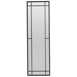 Miroir en fer noir h175cm - Osaka