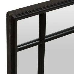 Miroir en fer noir h175cm - Osaka