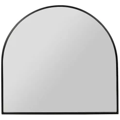 Miroir en fer noir 83.5xh79.5cm - Badria