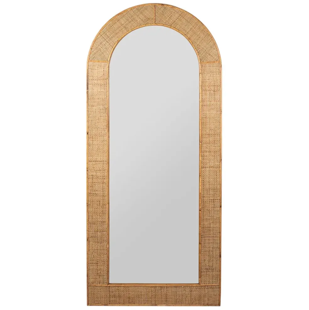 Miroir en rotin 70xh160.5cm - Tamba