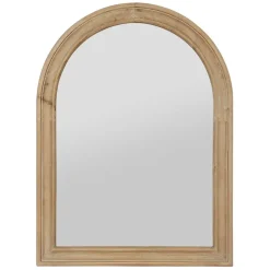 Miroir naturel foncé 60x80cm en bois de sapin - firmin