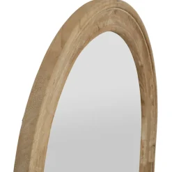 Miroir naturel foncé 60x80cm en bois de sapin - firmin