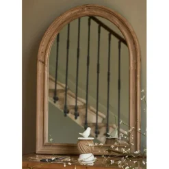 Miroir naturel foncé 60x80cm en bois de sapin - firmin