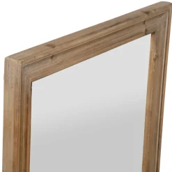 Miroir naturel foncé 60x106cm en bois de sapin - firmin