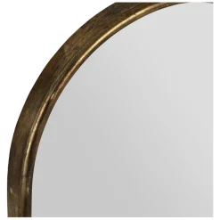 Miroir ovale en fer 35.5x89.5cm - Aziru