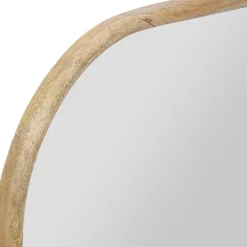 Miroir ovale en manguier 49x119.5cm - Hervea