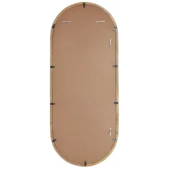 Miroir ovale en manguier 49x119.5cm - Hervea