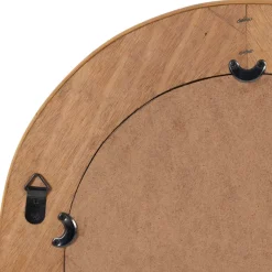 Miroir ovale en rotin naturel - Tamba