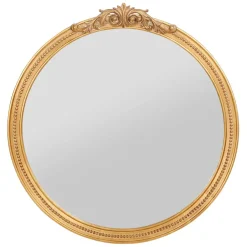 Miroir rond doré 80x84cm - sonate