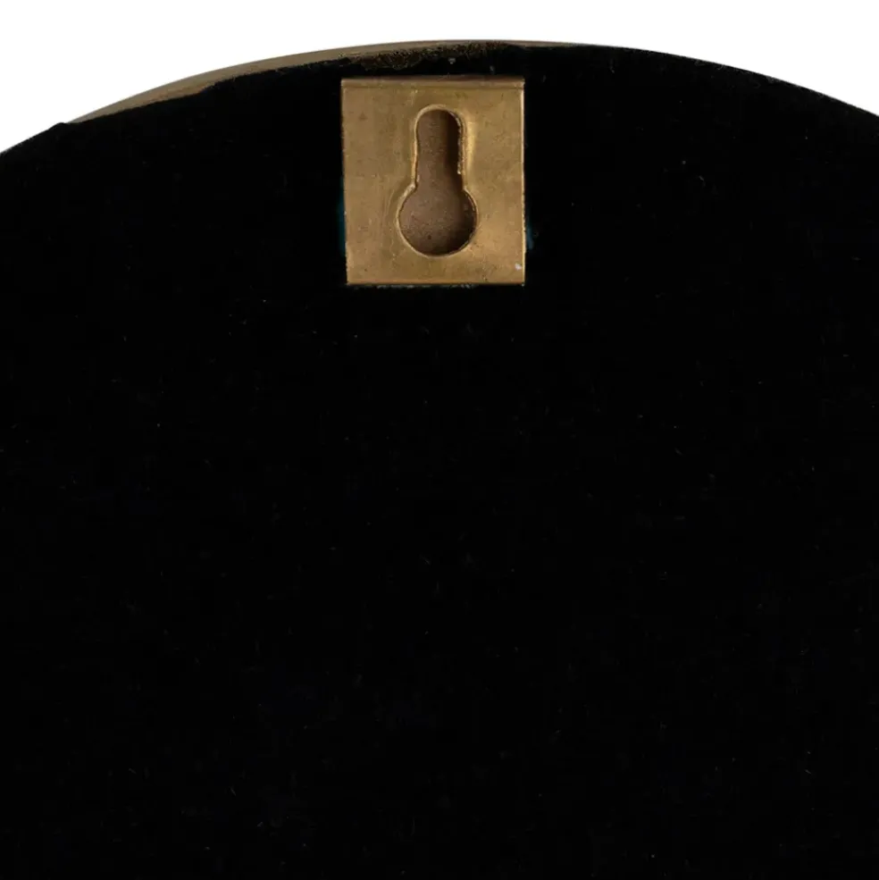 Miroir rond en laiton et miroir d25cm - Belisama