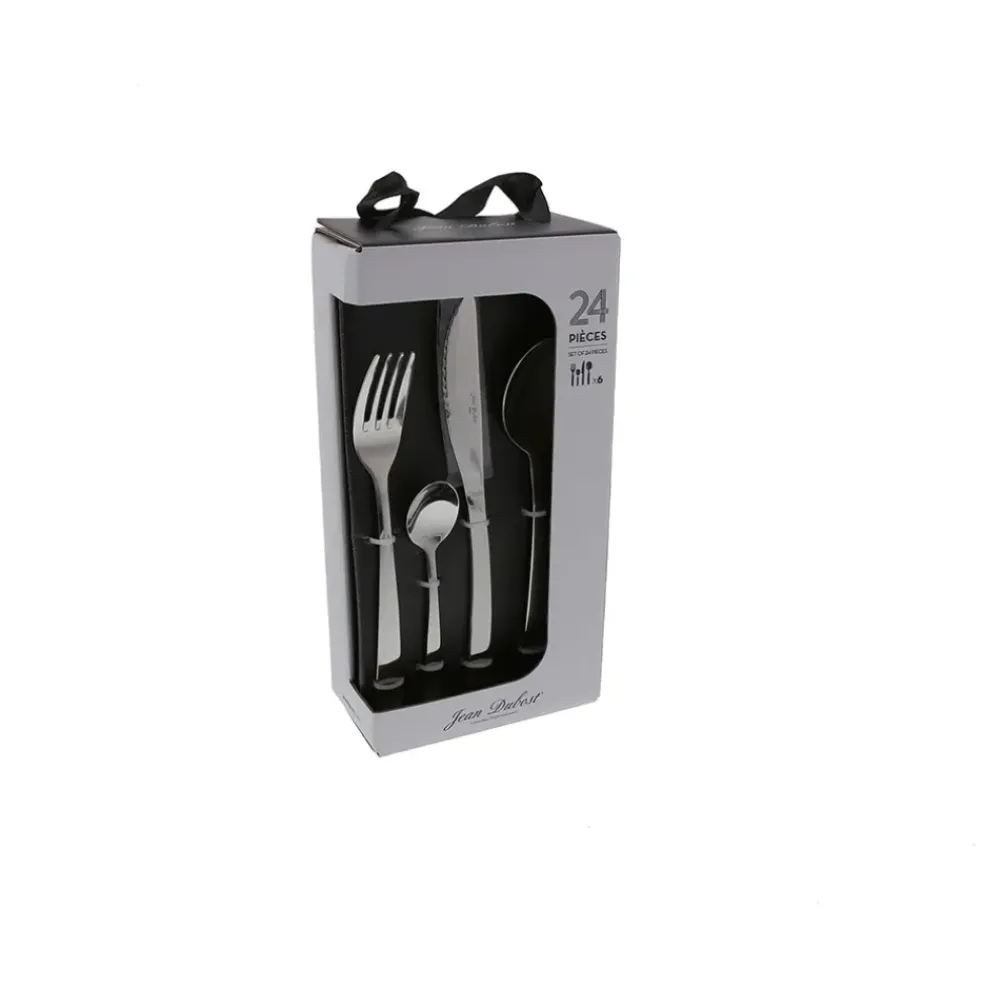 Ménagère 24 pièces en acier inoxydable - Jet