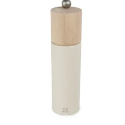 Moulin à sel blanc plume h21.5cm - Boreal