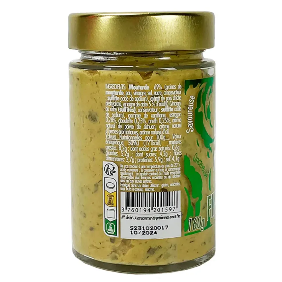 Mousse de moutarde aux fines herbes