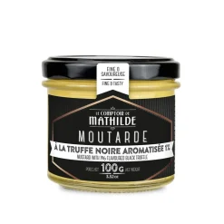 Moutarde a la truffe noire aromatisée 100gr