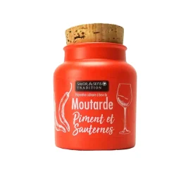 Moutarde piment d'espelette et sauterne