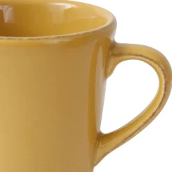 Mug americain en faïence moutarde 25cl