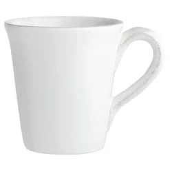 Mug en faïence blanc - campagne