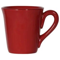 Mug en faïence rouge - campagne